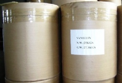 Food Additive Flavoring agent Natural Vanillin powder from China